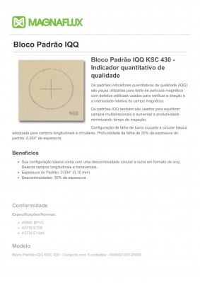 Bloco Padrão IQQ